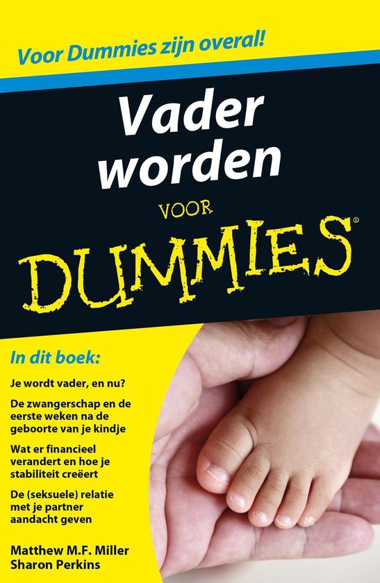 Boek voor aanstaande vaders: vader worden voor dummies
